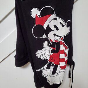 Mickey Mouse disney joggers large Mickey on side leg